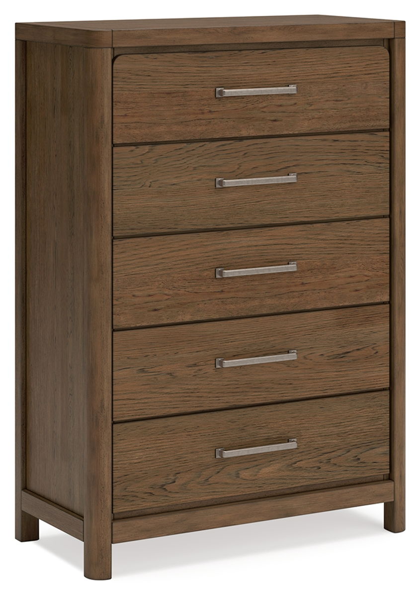 Cabalynn – Light Brown – Five Drawer Chest