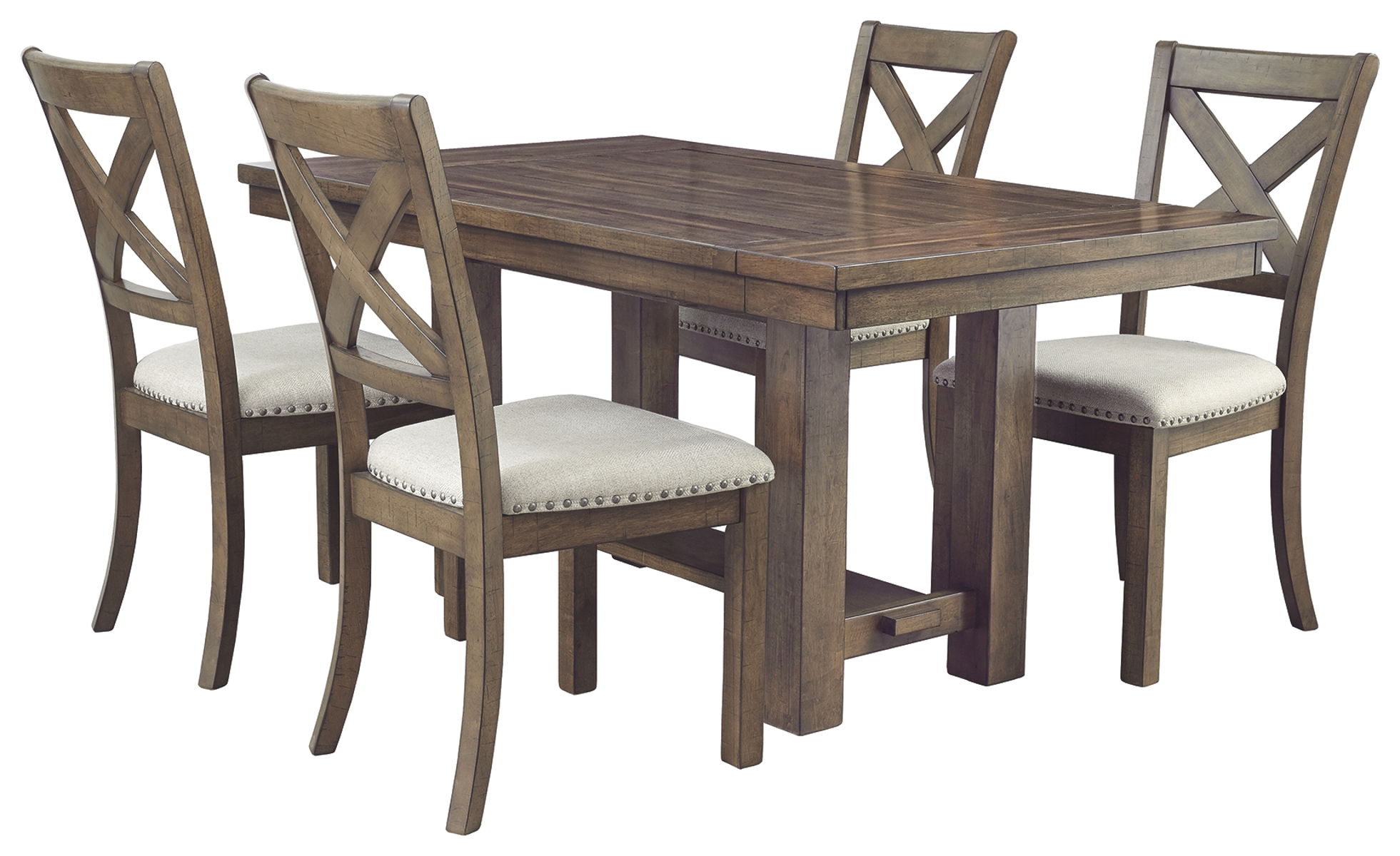 Moriville – Grayish Brown – Rectangular Dining Room Extension Table