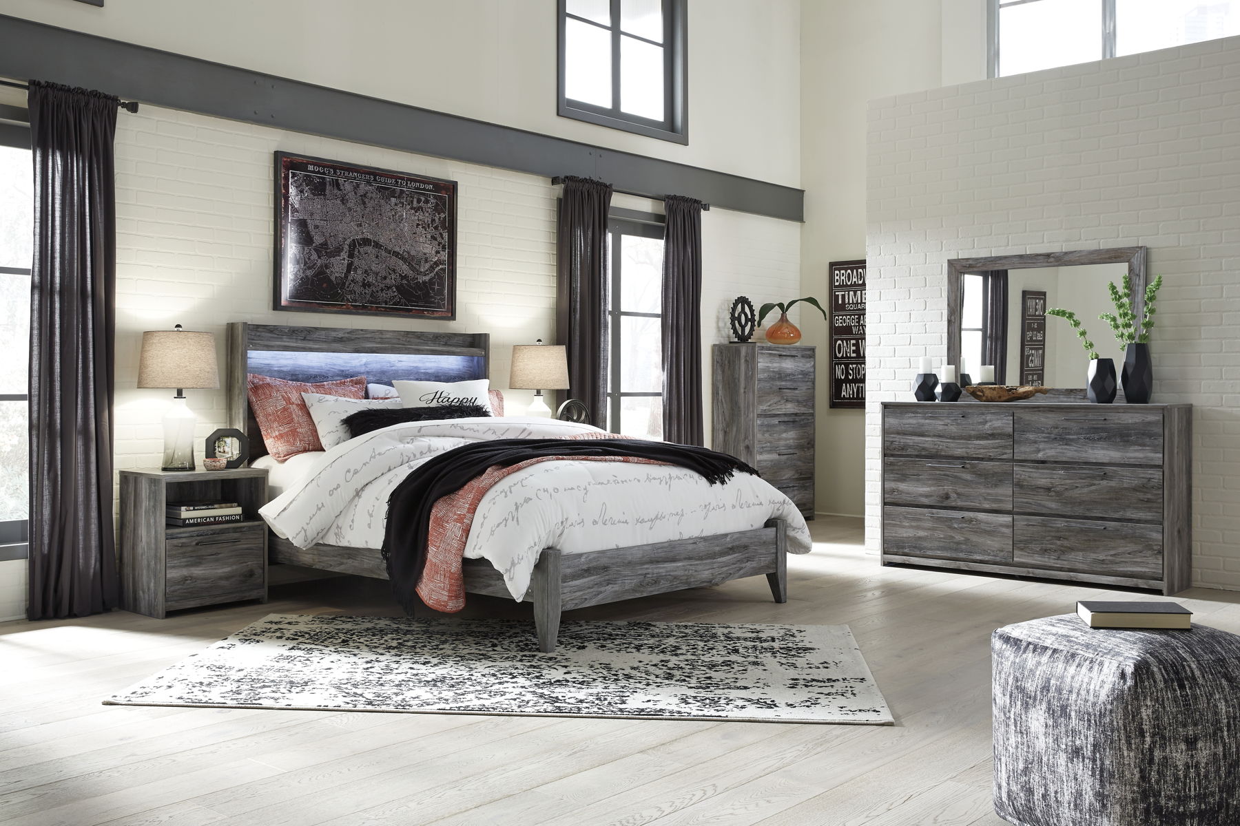 Baystorm – Panel Bedroom Set