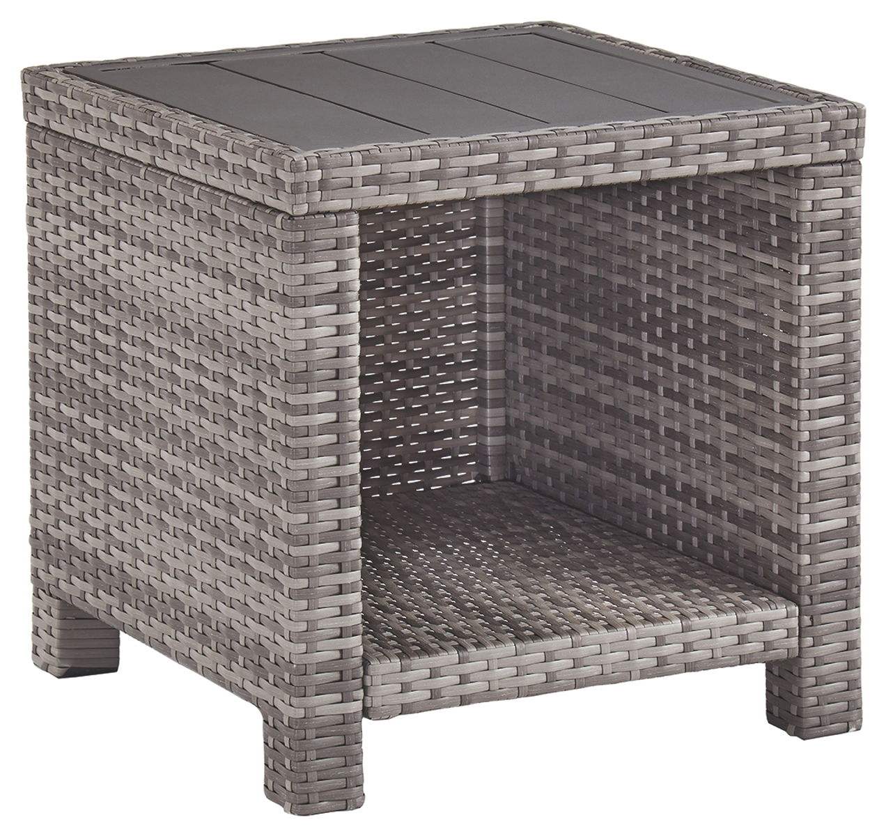 Salem – Gray – Square End Table