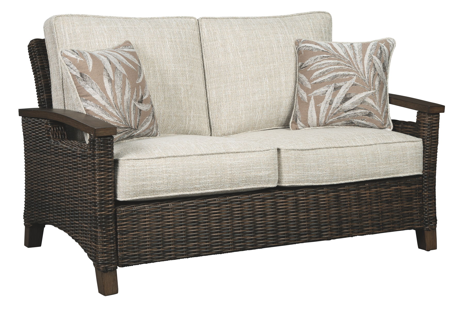 Paradise – Medium Brown – Loveseat w/Cushion