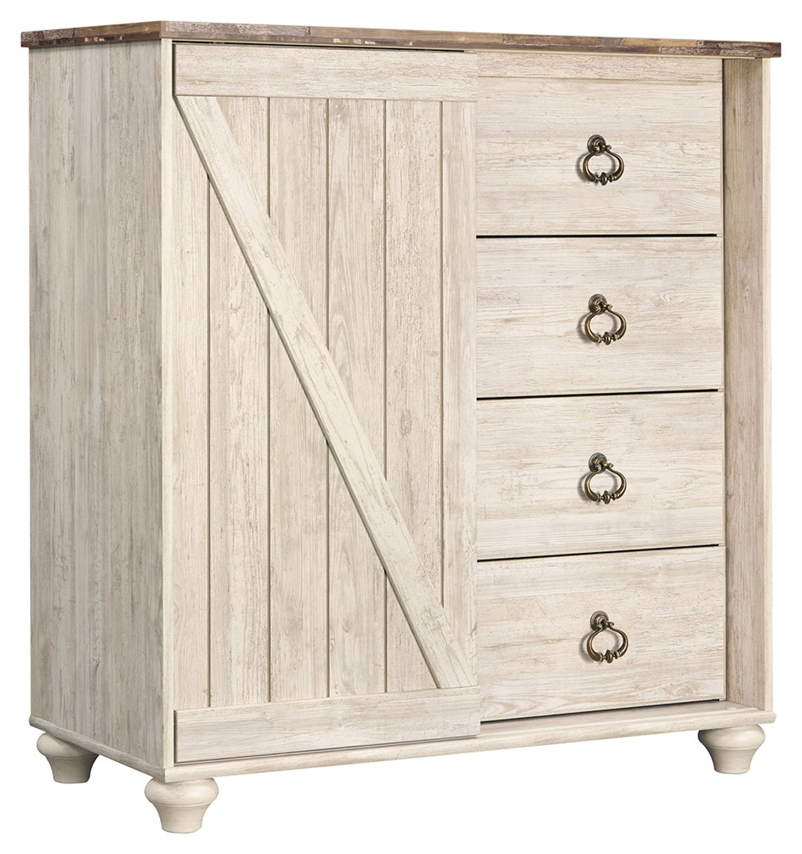 Willowton – Whitewash – Dressing Chest