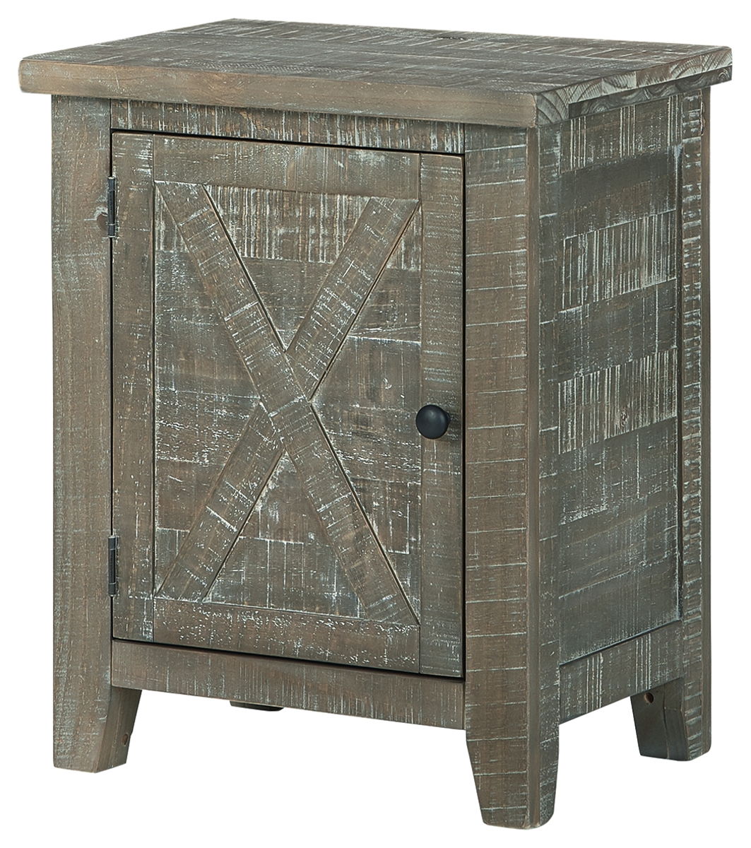 Pierston – Gray – Accent Cabinet