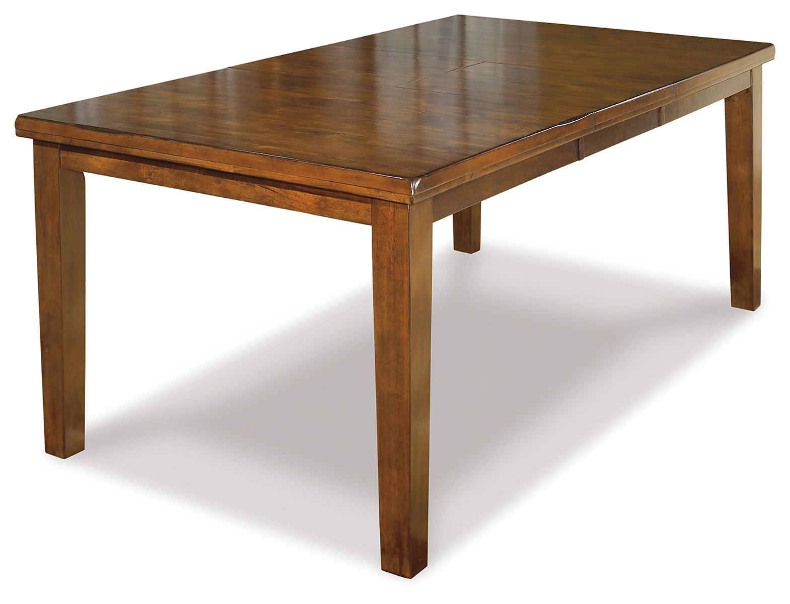 Ralene – Medium Brown – Rectangular Dining Room Butterfly Extension Table