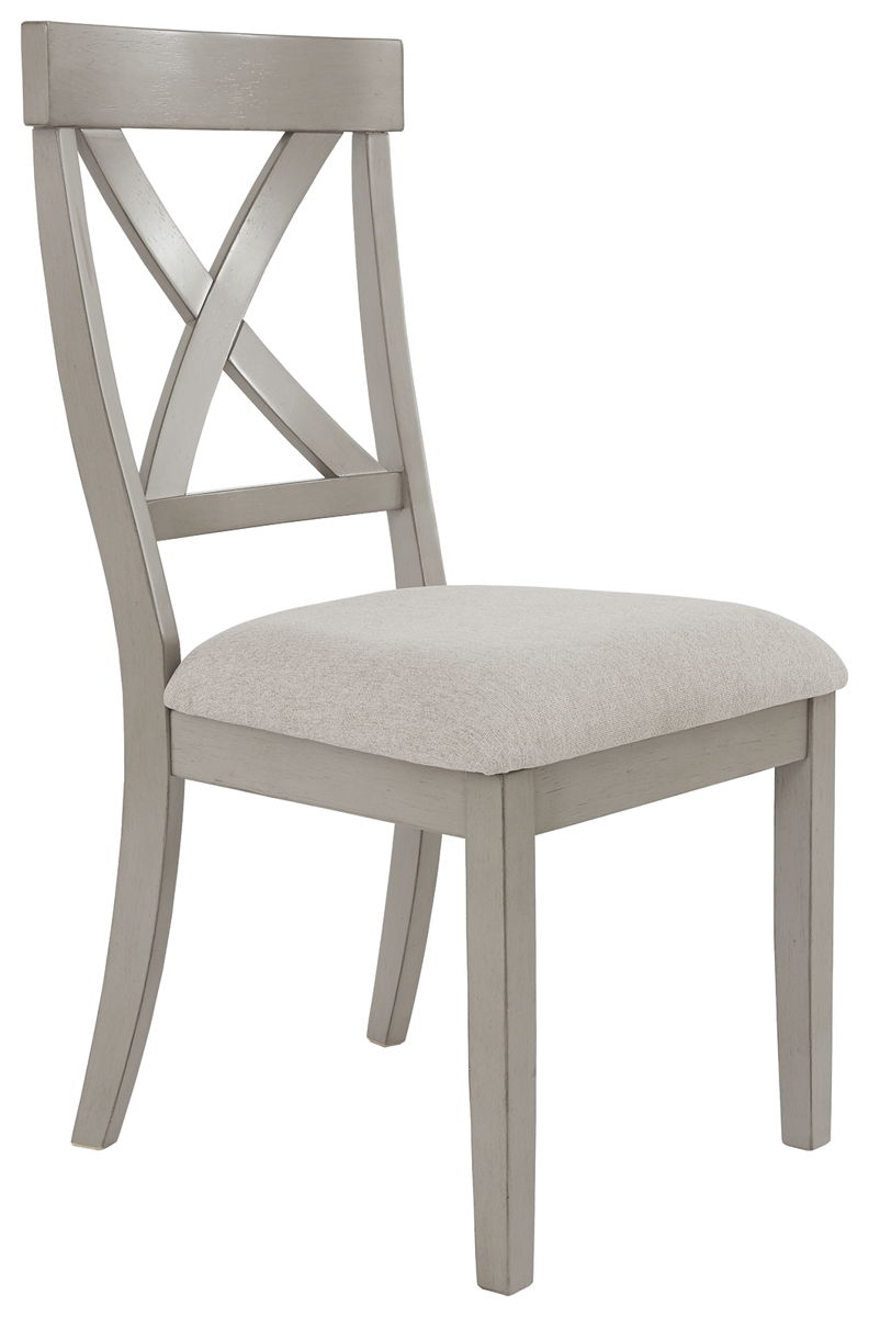 Parellen – Gray – Dining UPH Side Chair (Set of 2)