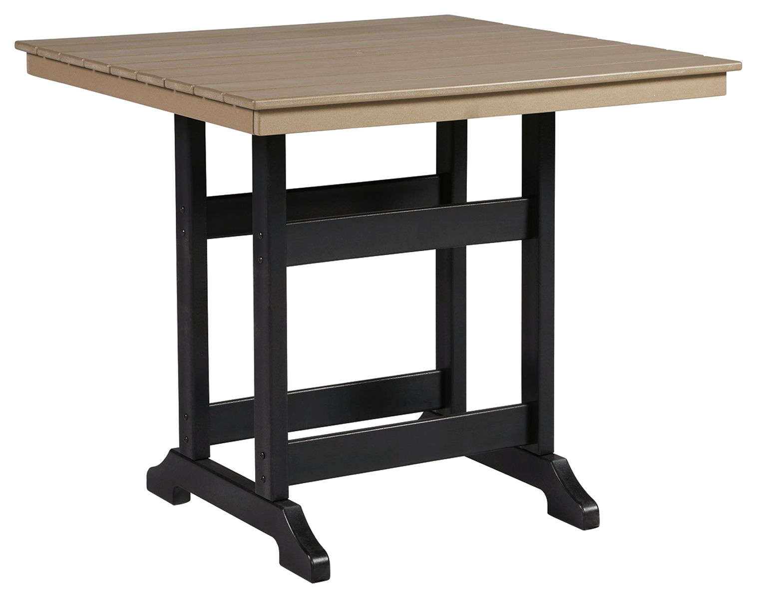 Fairen Trail – Black / Driftwood – Square Counter TBL w/Umb OPT
