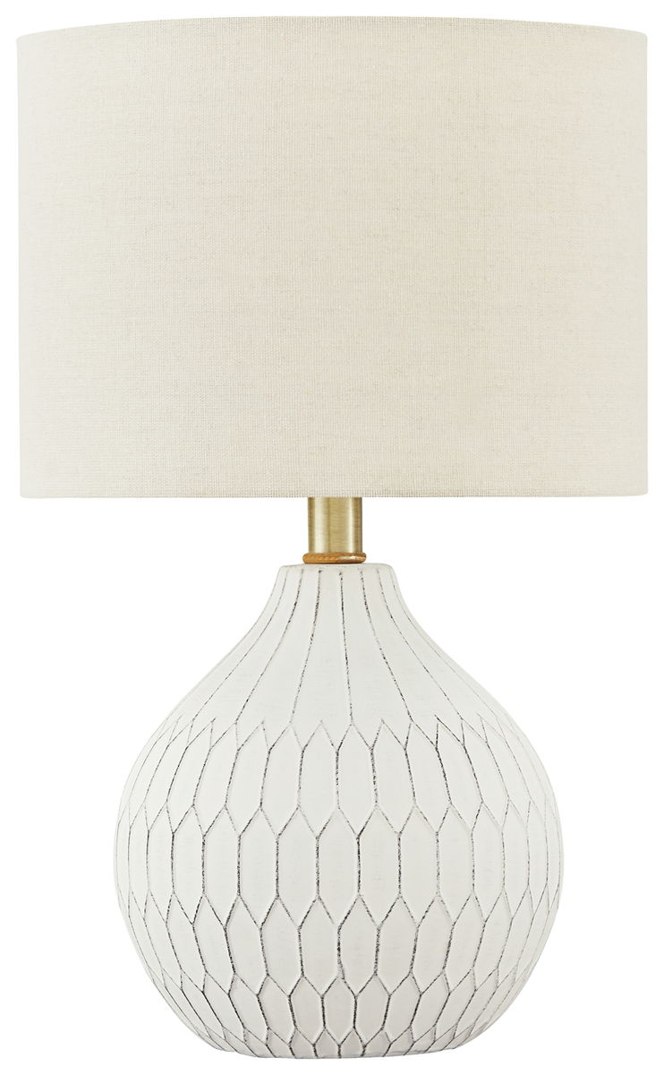 Wardmont – White – Ceramic Table Lamp