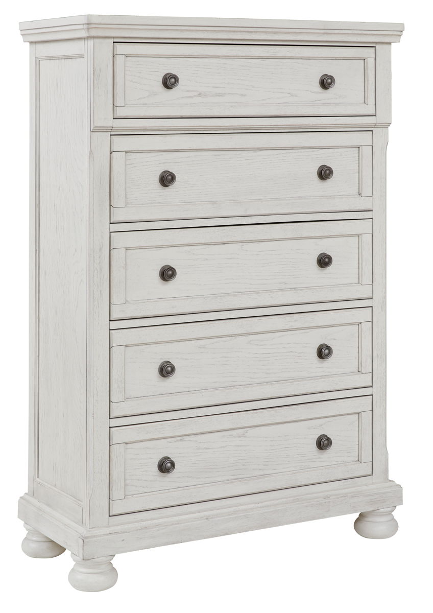 Robbinsdale – Antique White – Five Drawer Chest