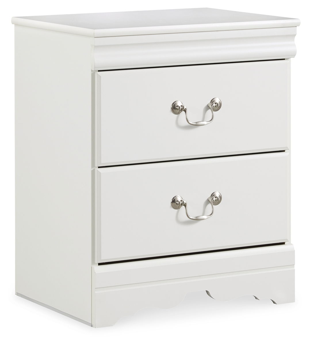 Anarasia – White – Two Drawer Night Stand