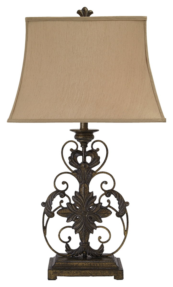 Sallee – Gold Finish – Poly Table Lamp