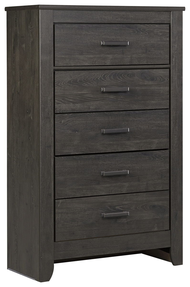 Brinxton – Charcoal – Five Drawer Chest