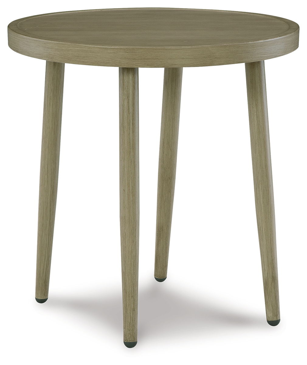 Swiss Valley – Beige – Round End Table