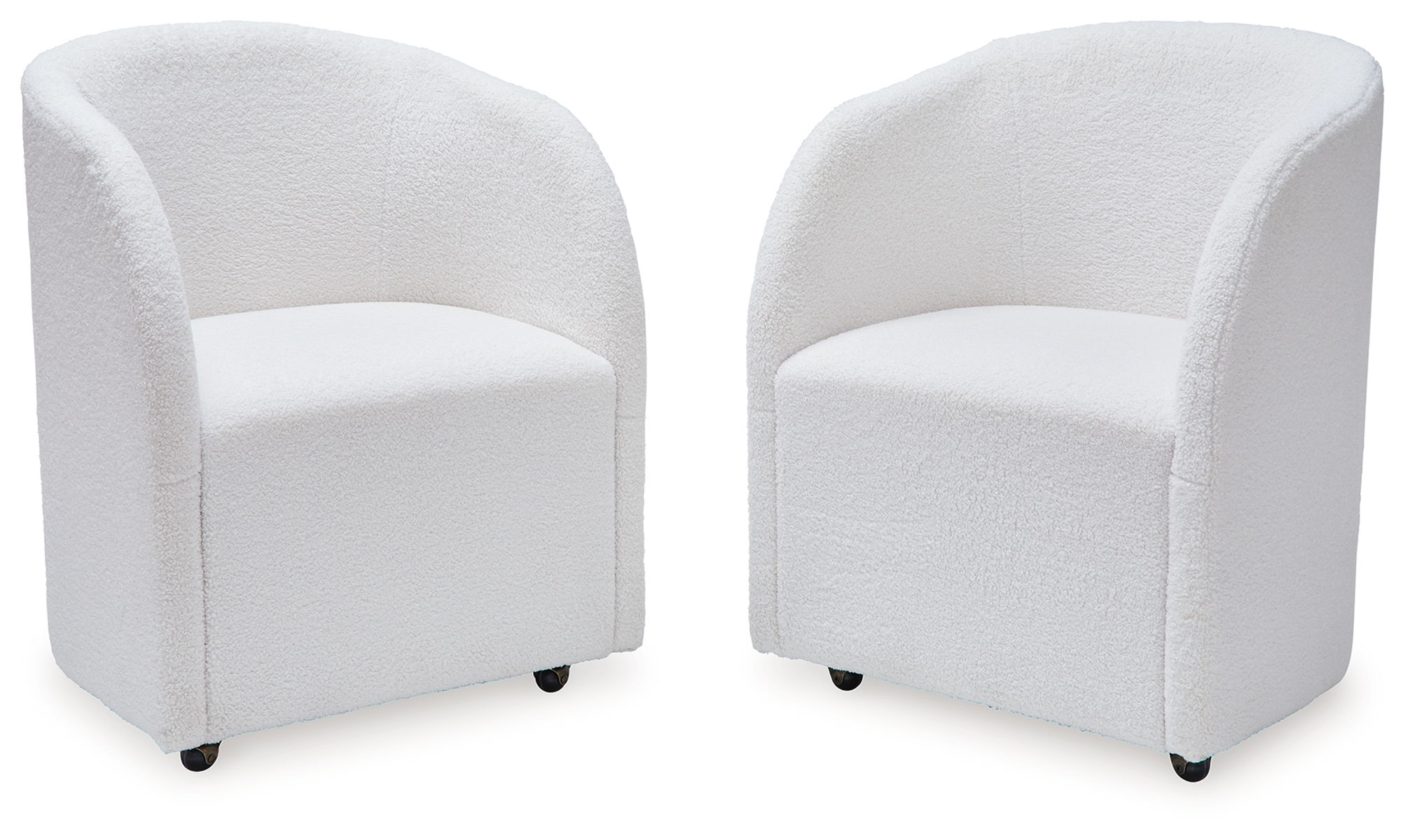 Rowanbeck – Ivory – Dining Upholstered Arm Chair (Set of 2)
