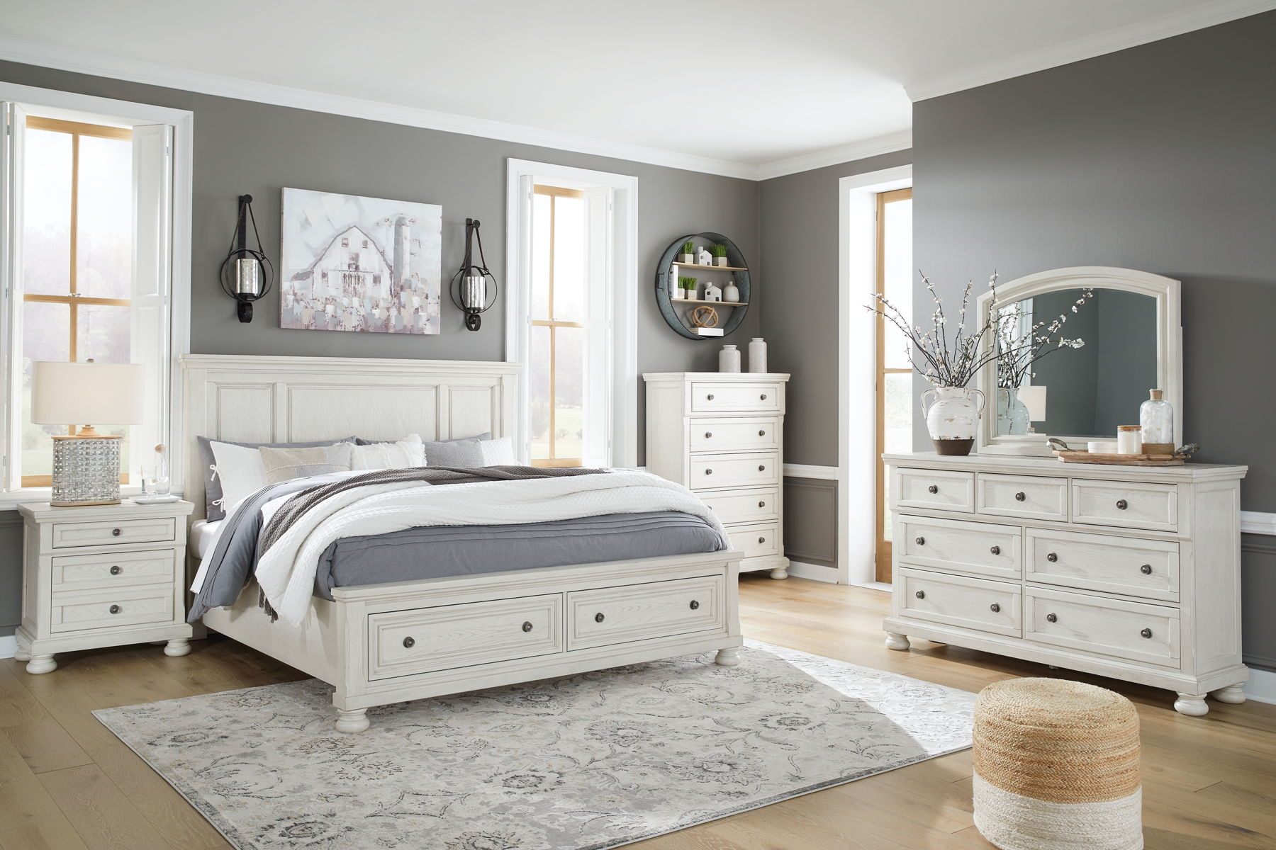 Robbinsdale – Panel Storage Bedroom Set