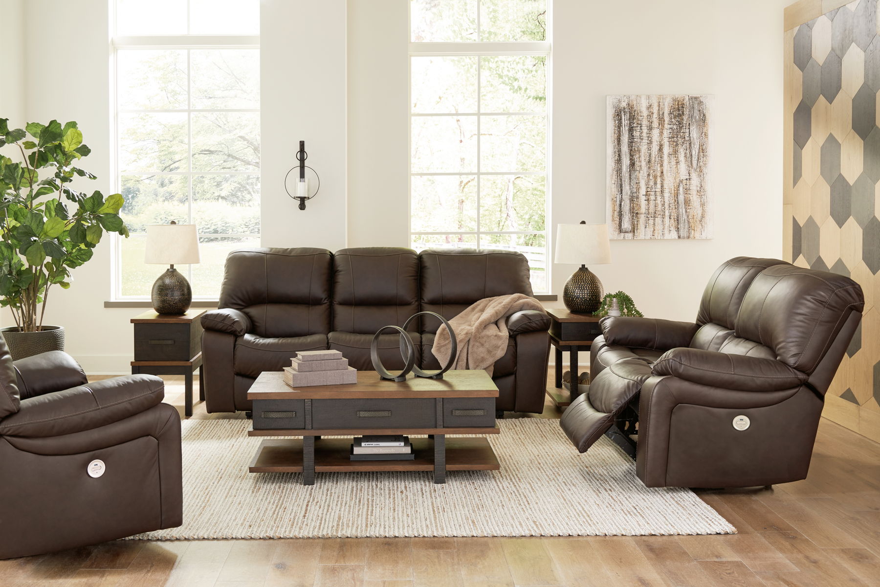 Leesworth – Reclining Living Room Set