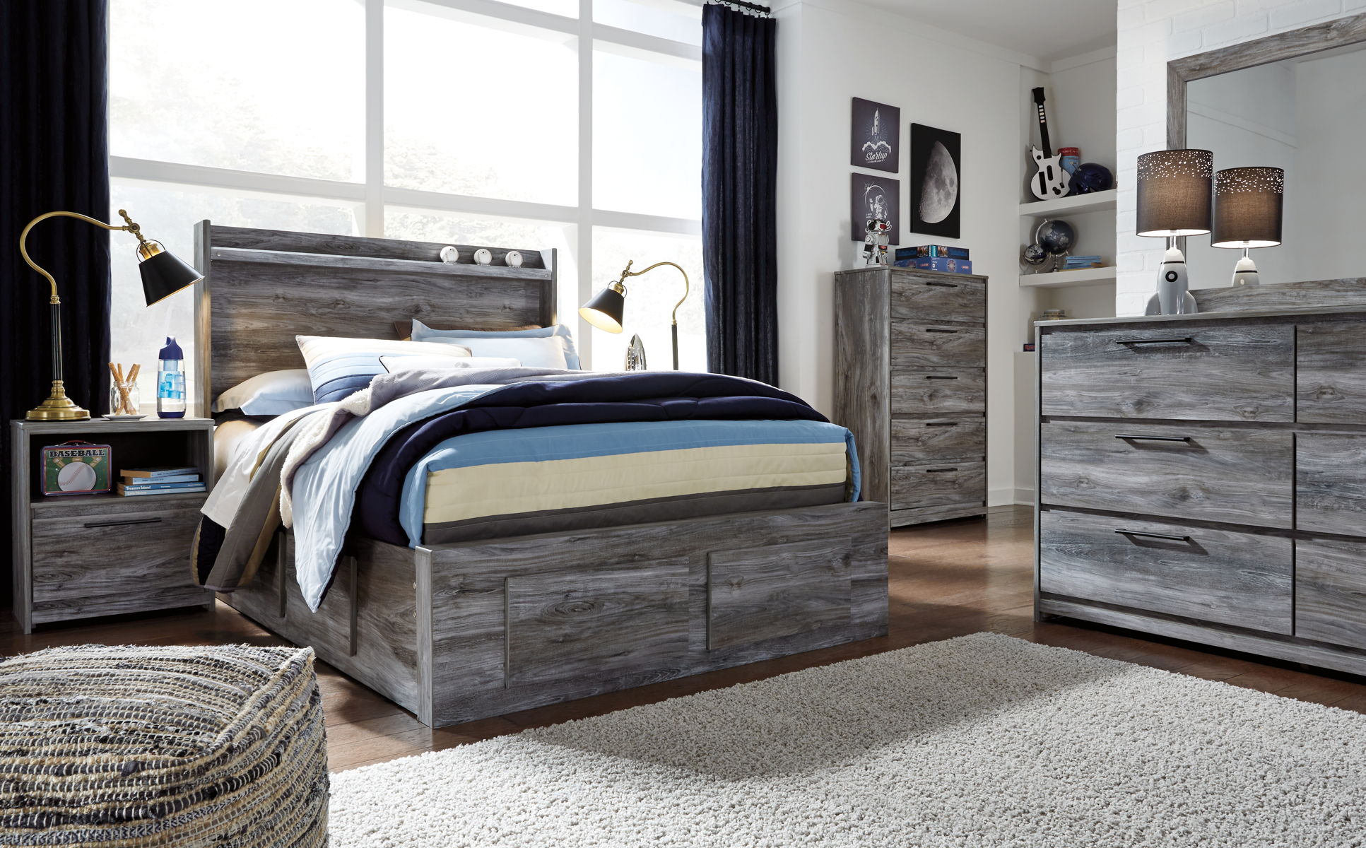 Baystorm – Storage Bedroom Set