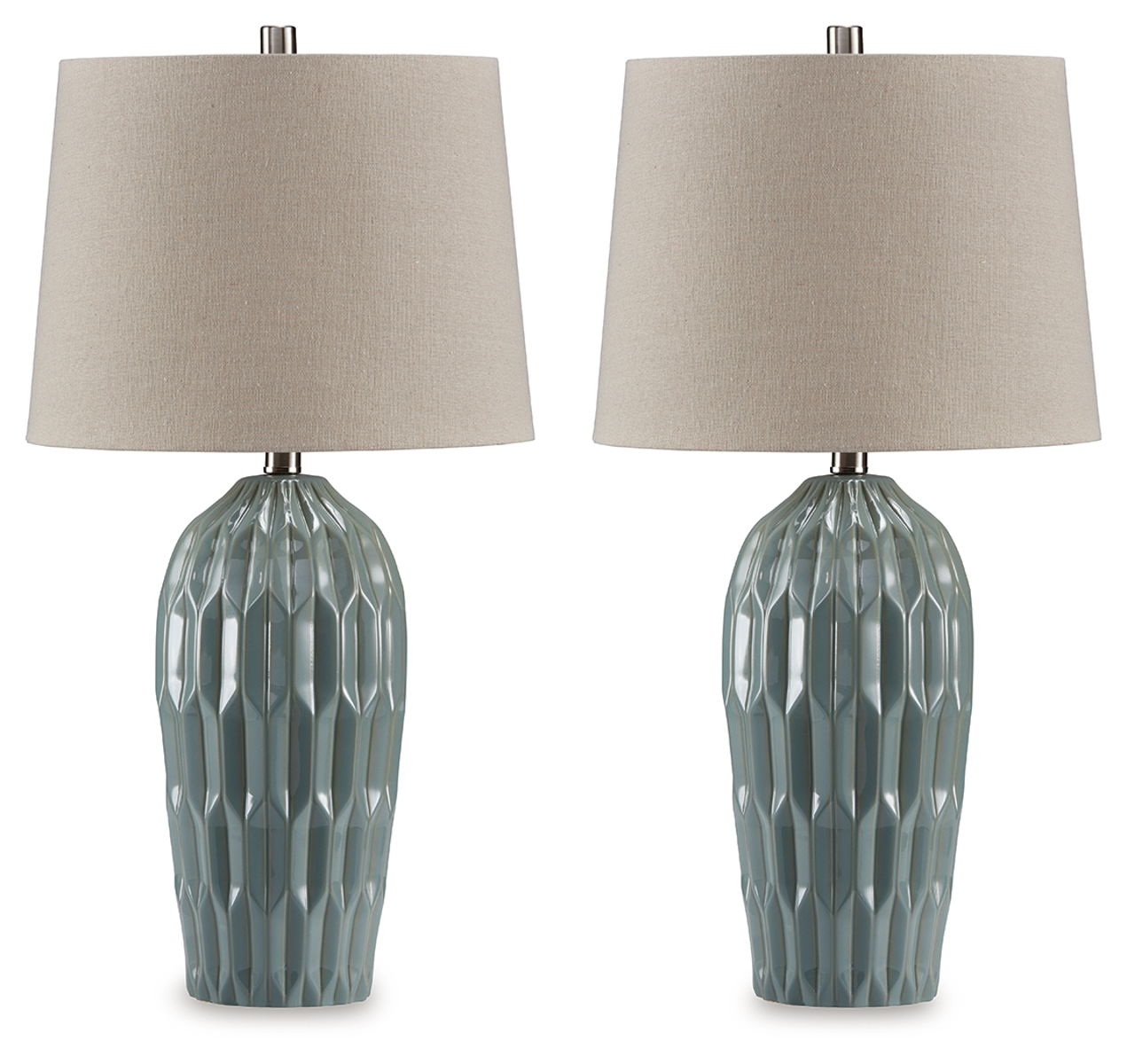 Hadbury – Ceramic Table Lamp (Set of 2)