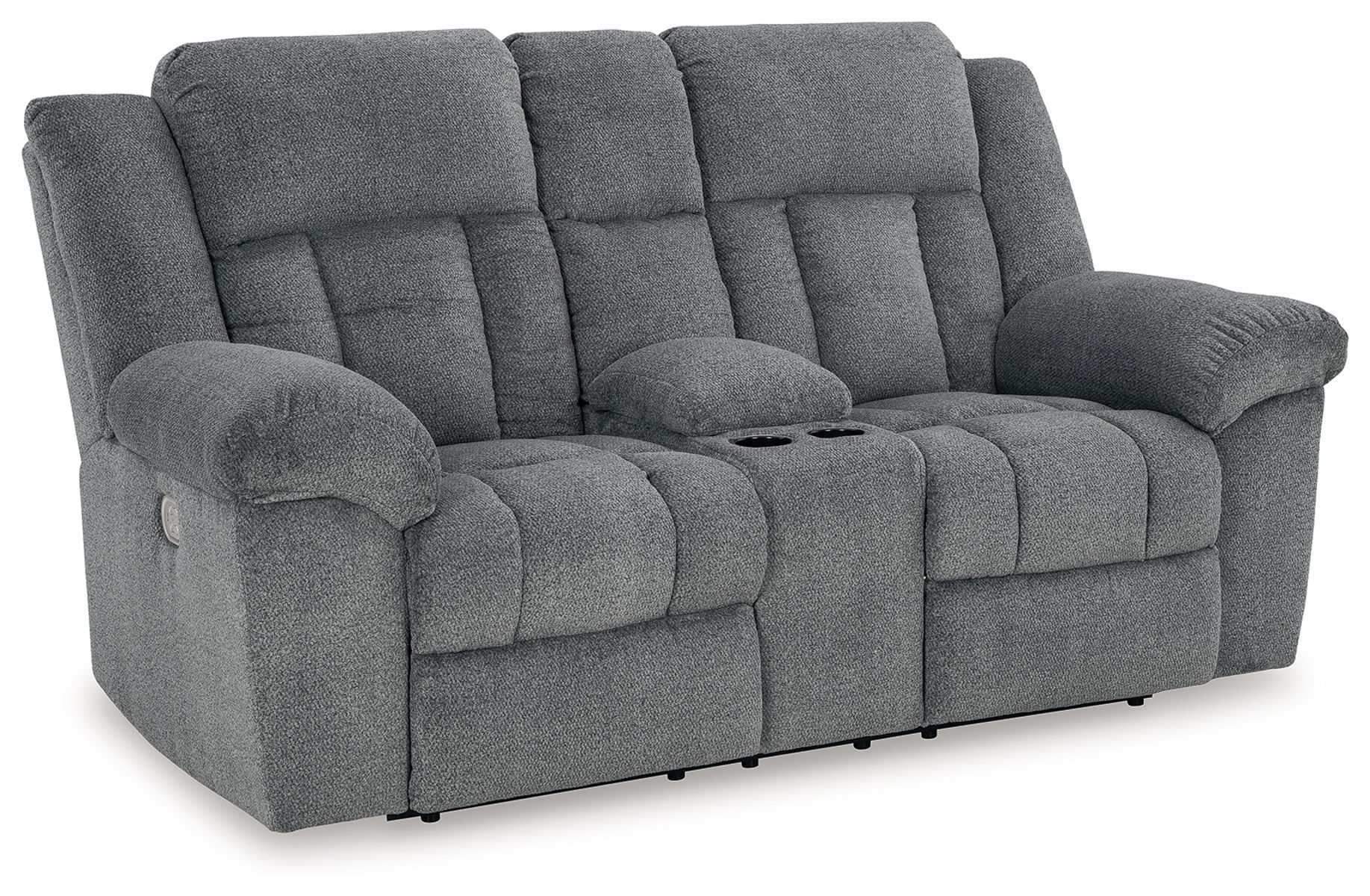 Tip-off – Power Reclining Loveseat With Console / Adj Headrest