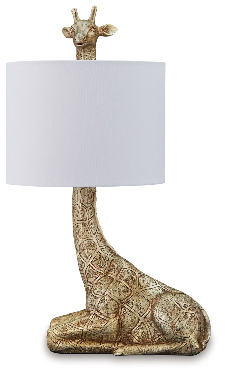 Ferrison – Gold Finish – Poly Table Lamp