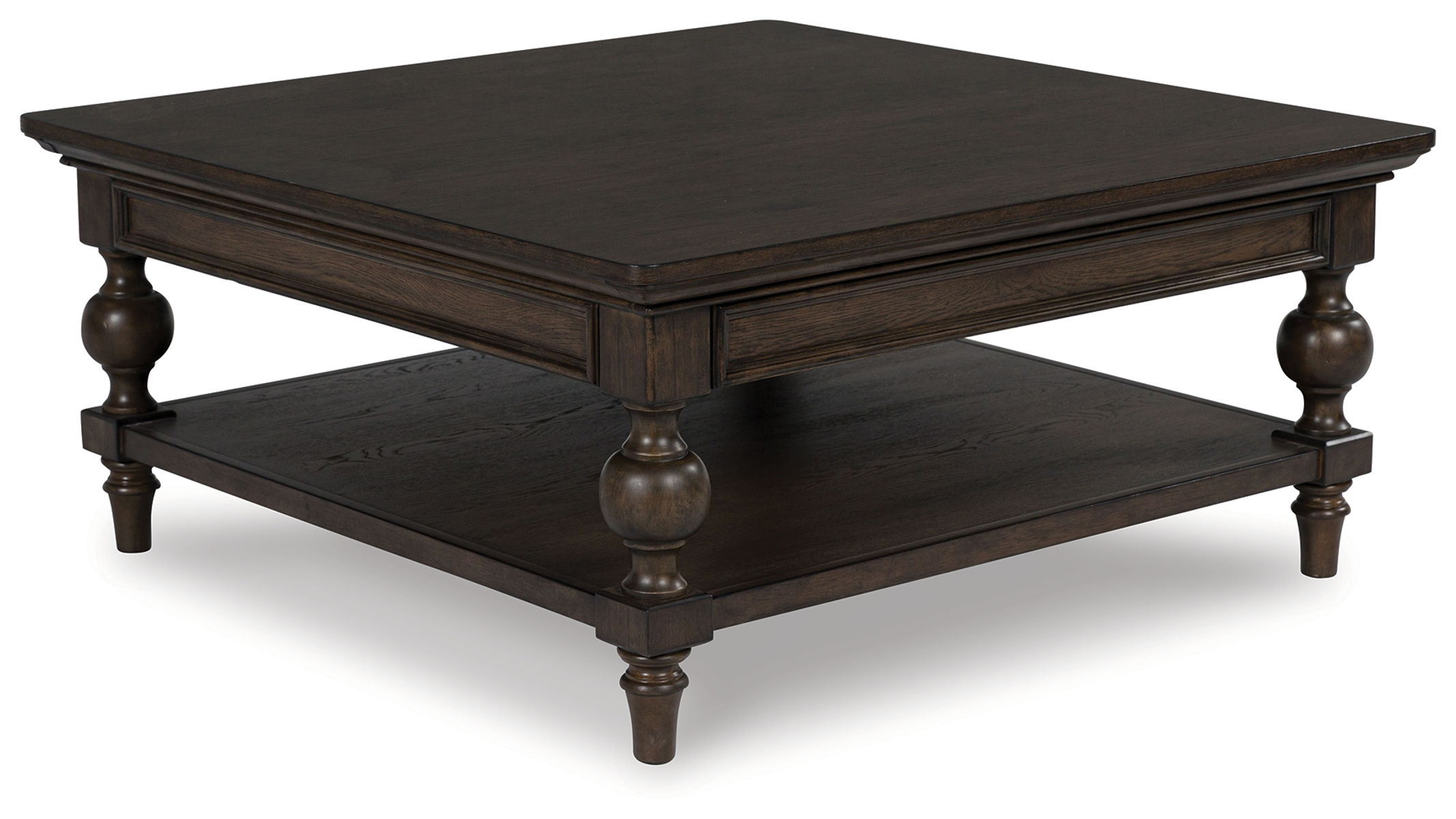 Veramond – Dark Brown – Square Cocktail Table