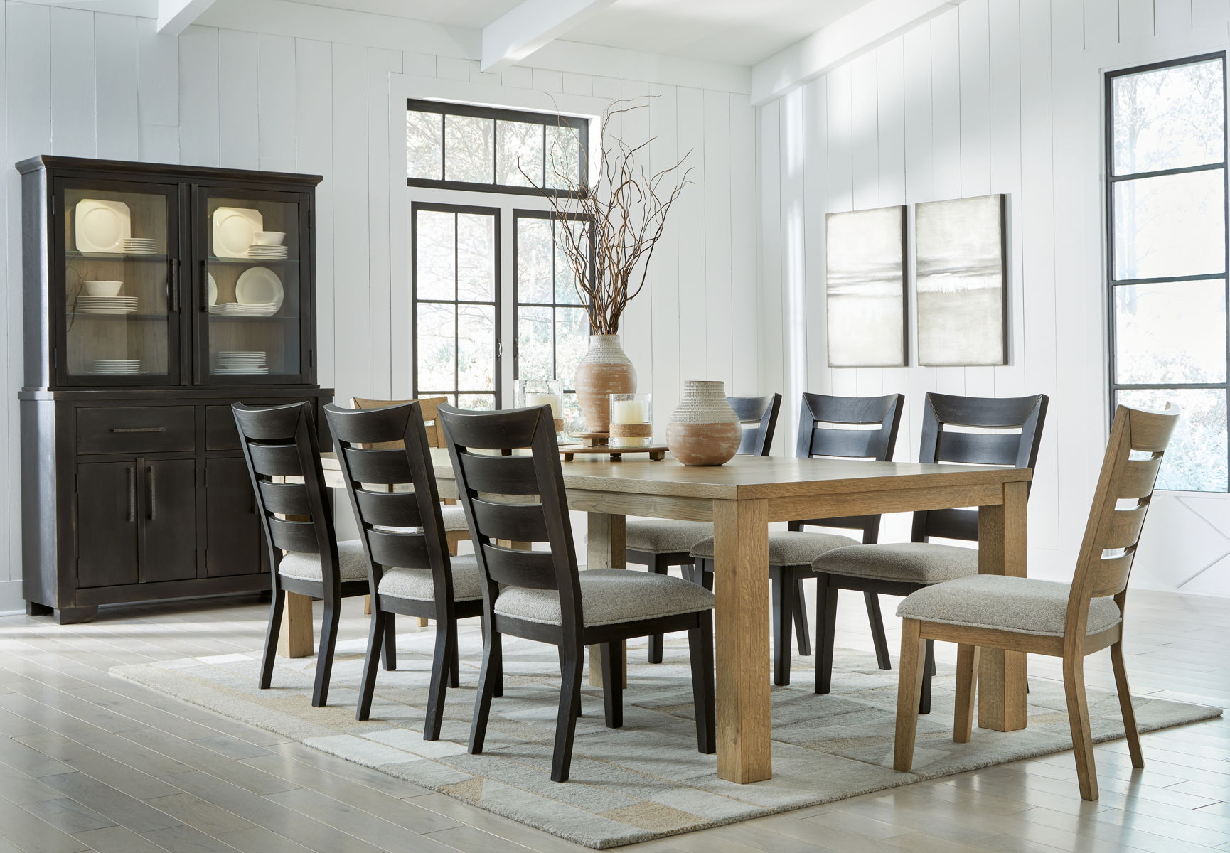 Galliden – Dining Extension Table Set