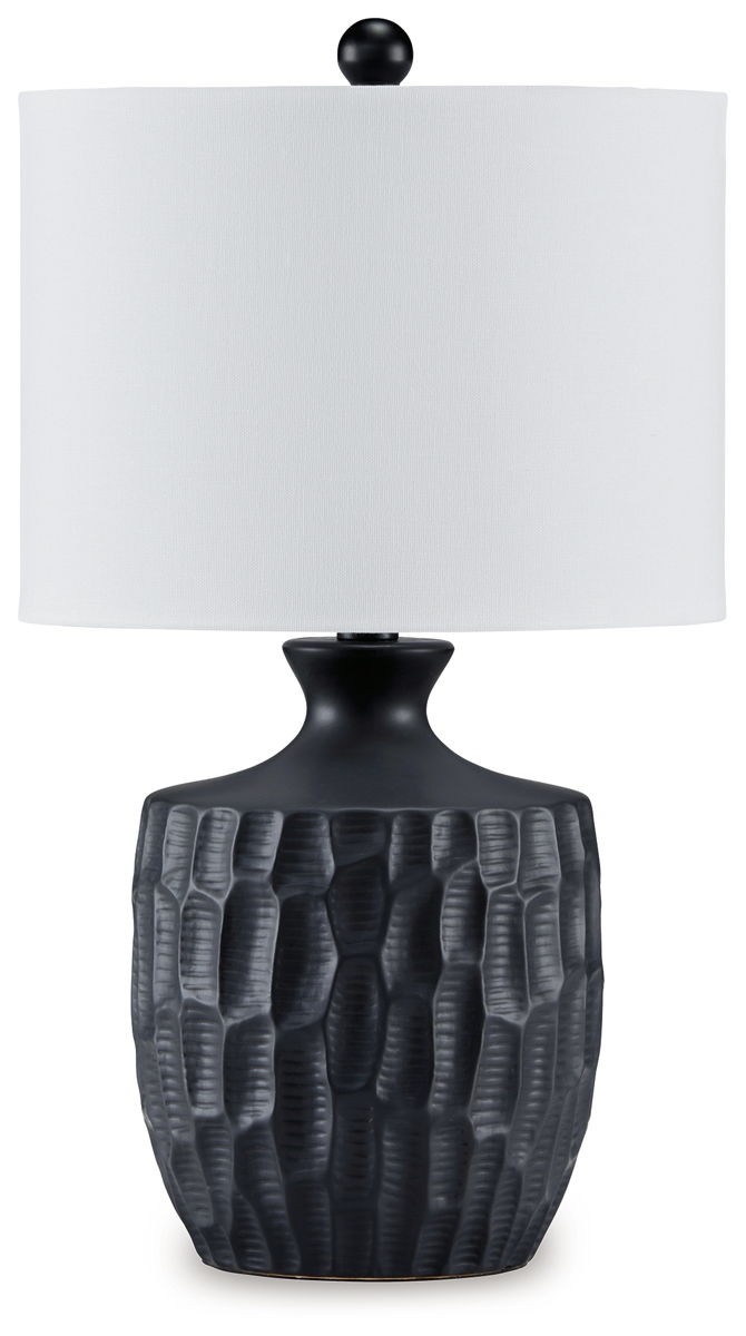 Ellisley – Black – Ceramic Table Lamp