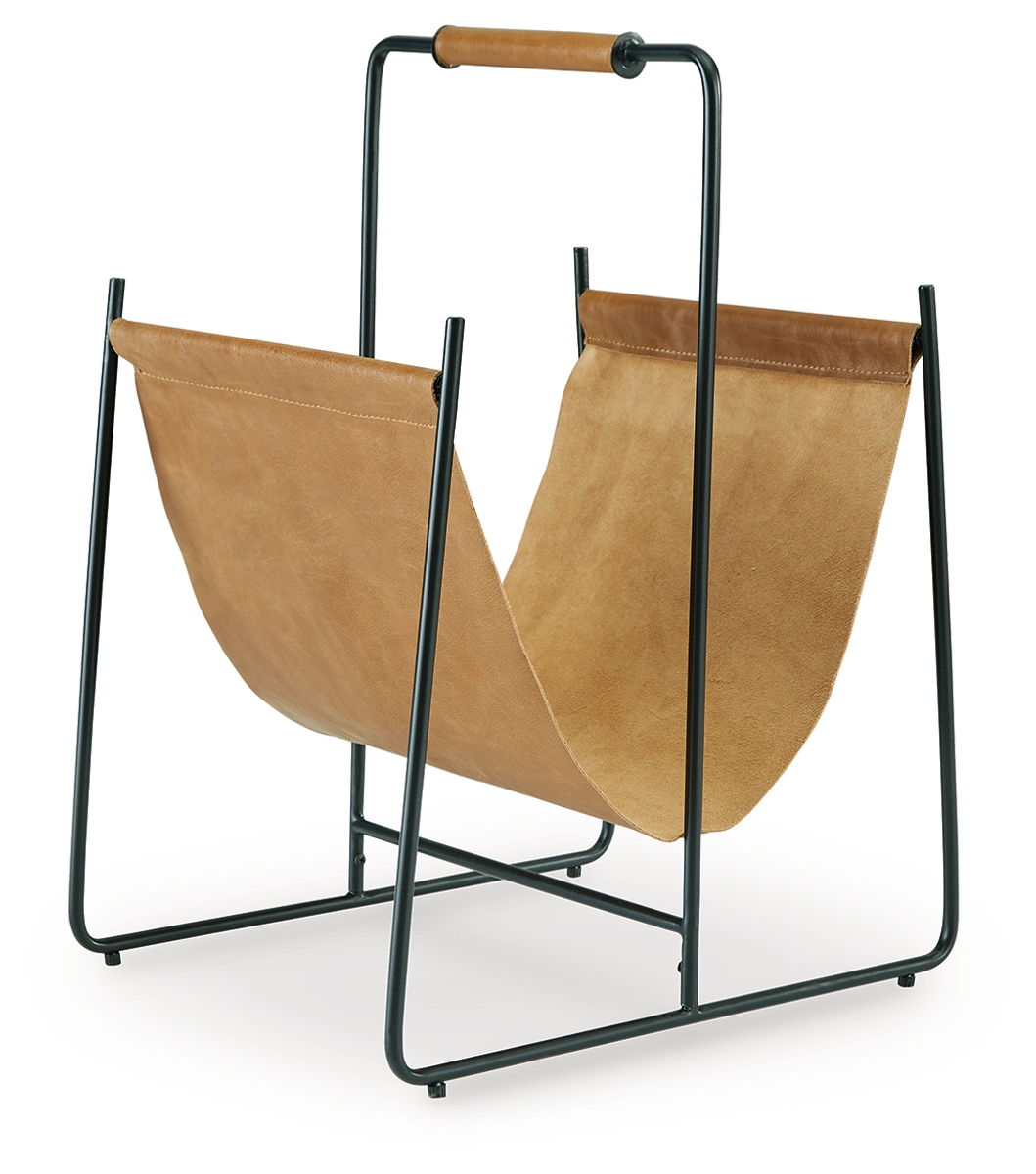 Faronworth – Brown / Black – Magazine Rack