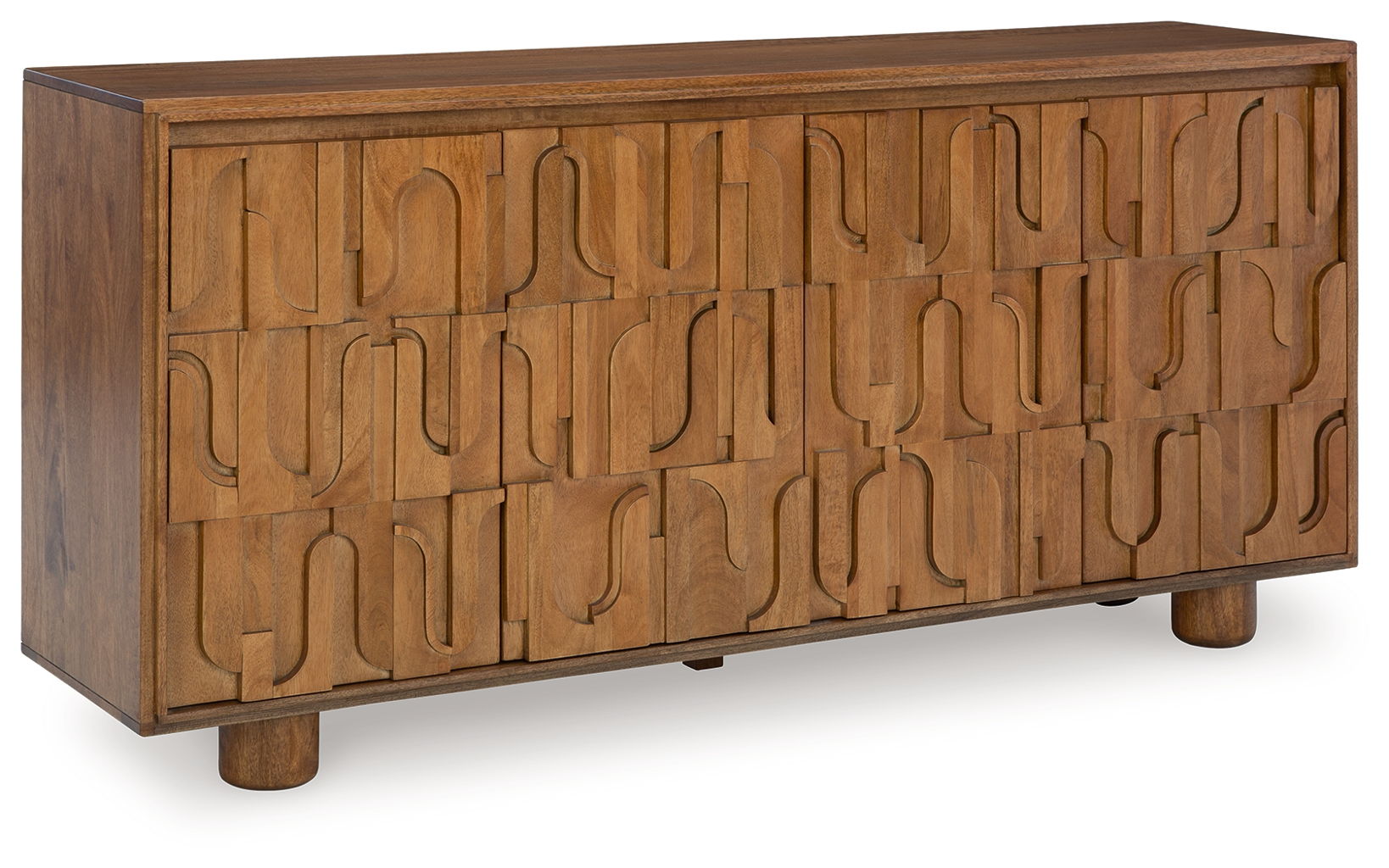 Gadburg – Medium Brown – Accent Cabinet