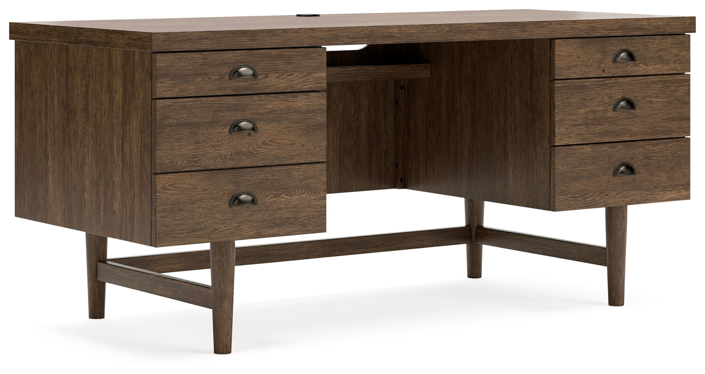 Austanny – Warm Brown – Home Office Desk