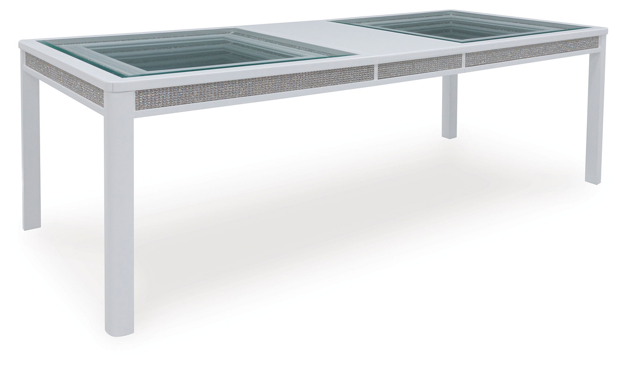 Chalanna – White – Rectangular Dining Room Extension Table