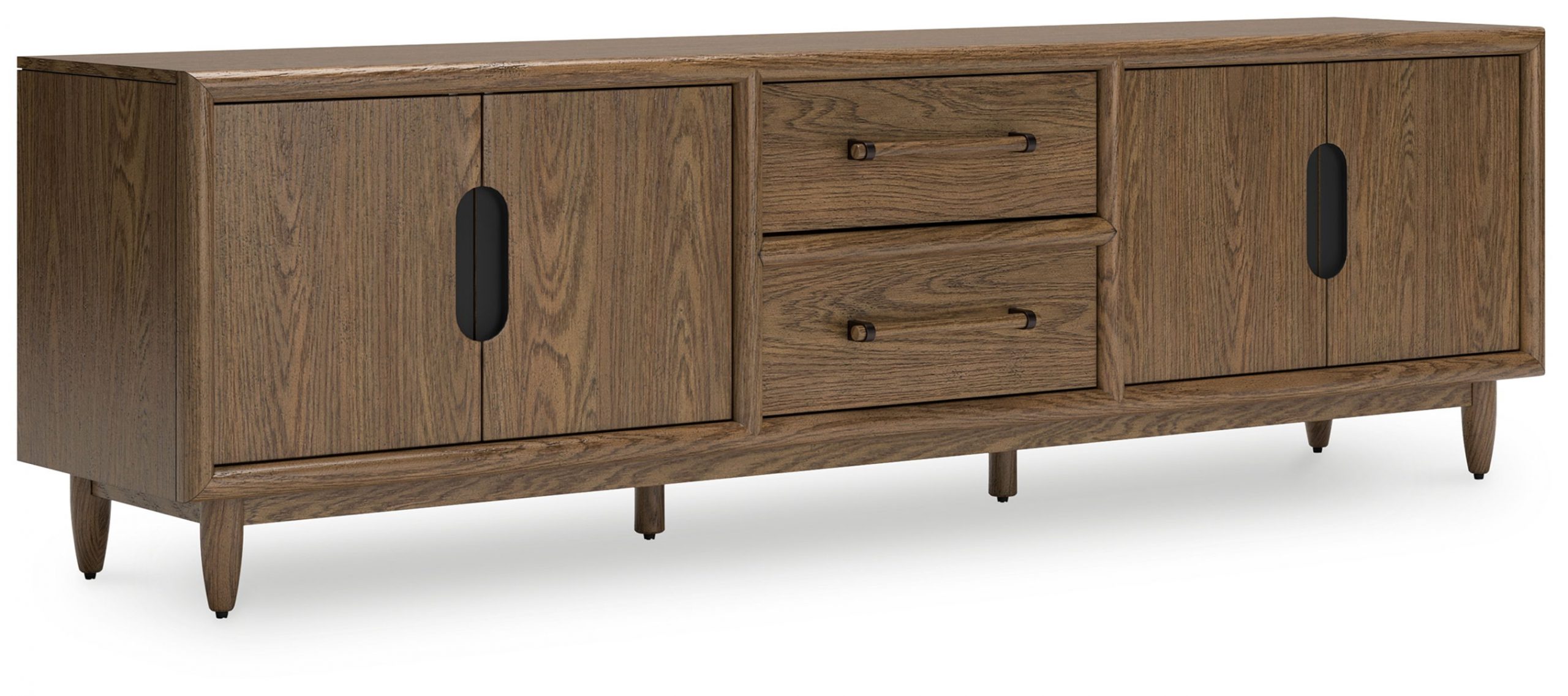 Roanhowe – Brown – Extra Large TV Stand
