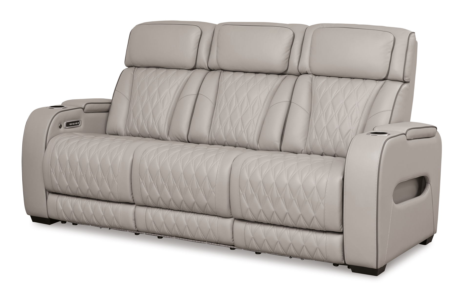 Boyington – Power Reclining Sofa With Adj Headrest