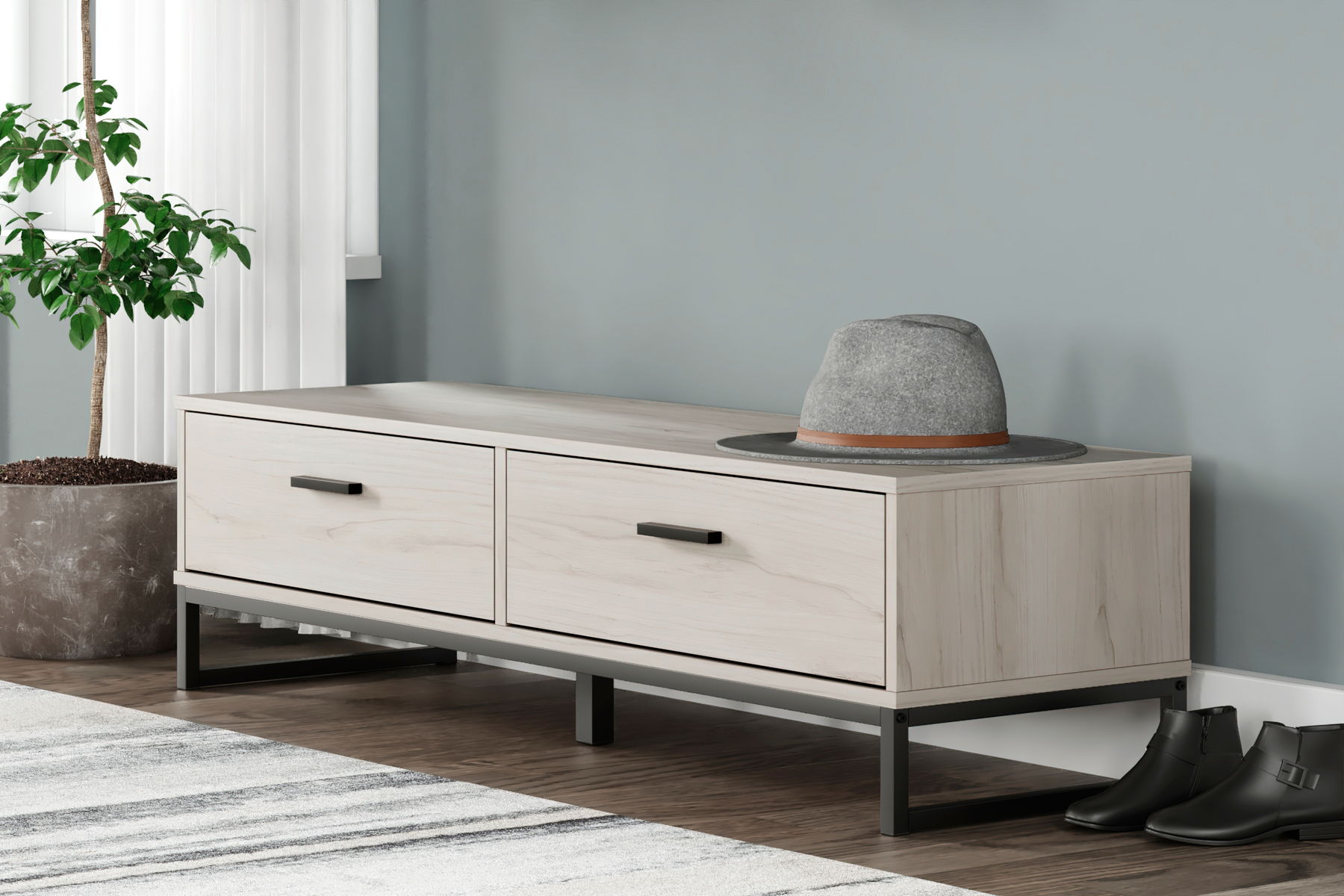 Socalle – Light Natural – Storage Bench