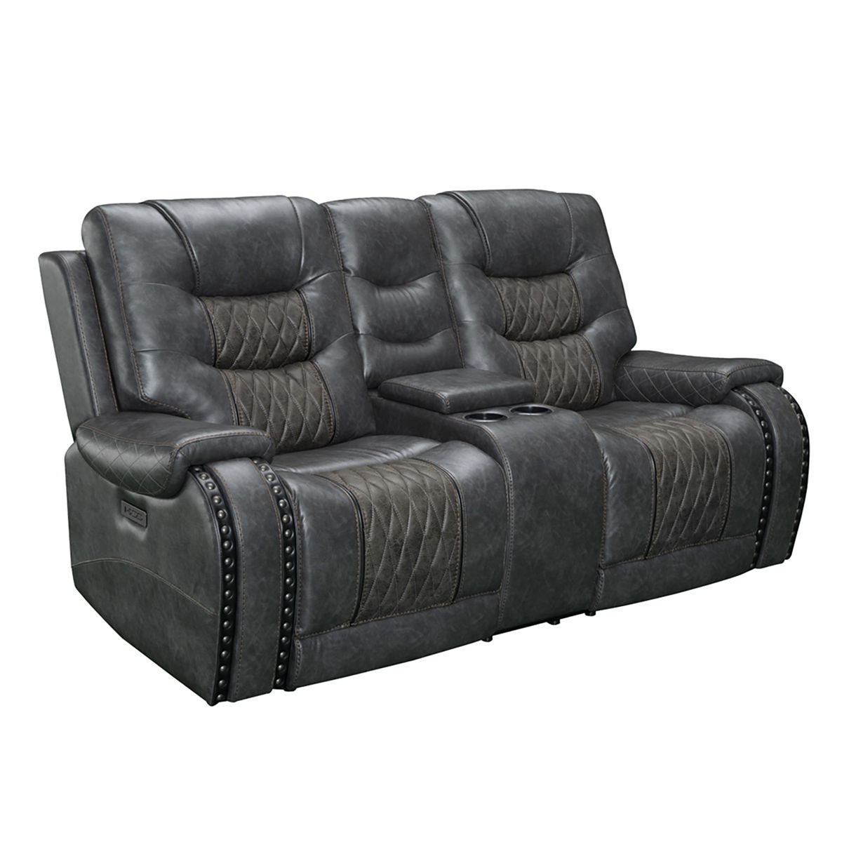 Outlaw – Power Console Loveseat – Stallion