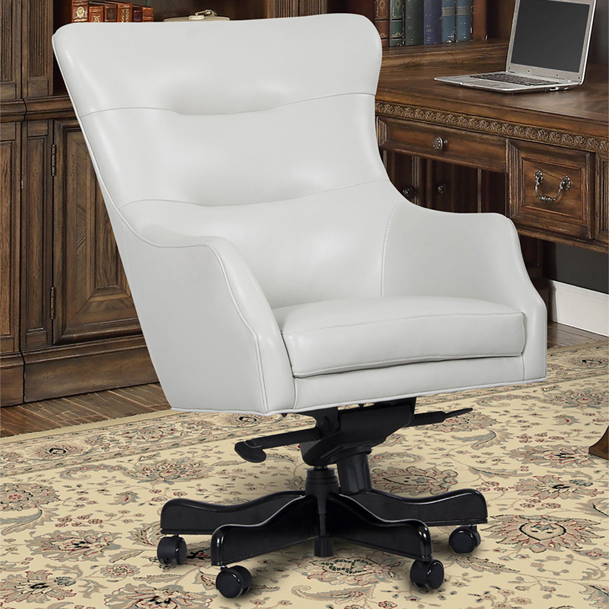 Dc#122-Ala – Desk Chair – Alabaster