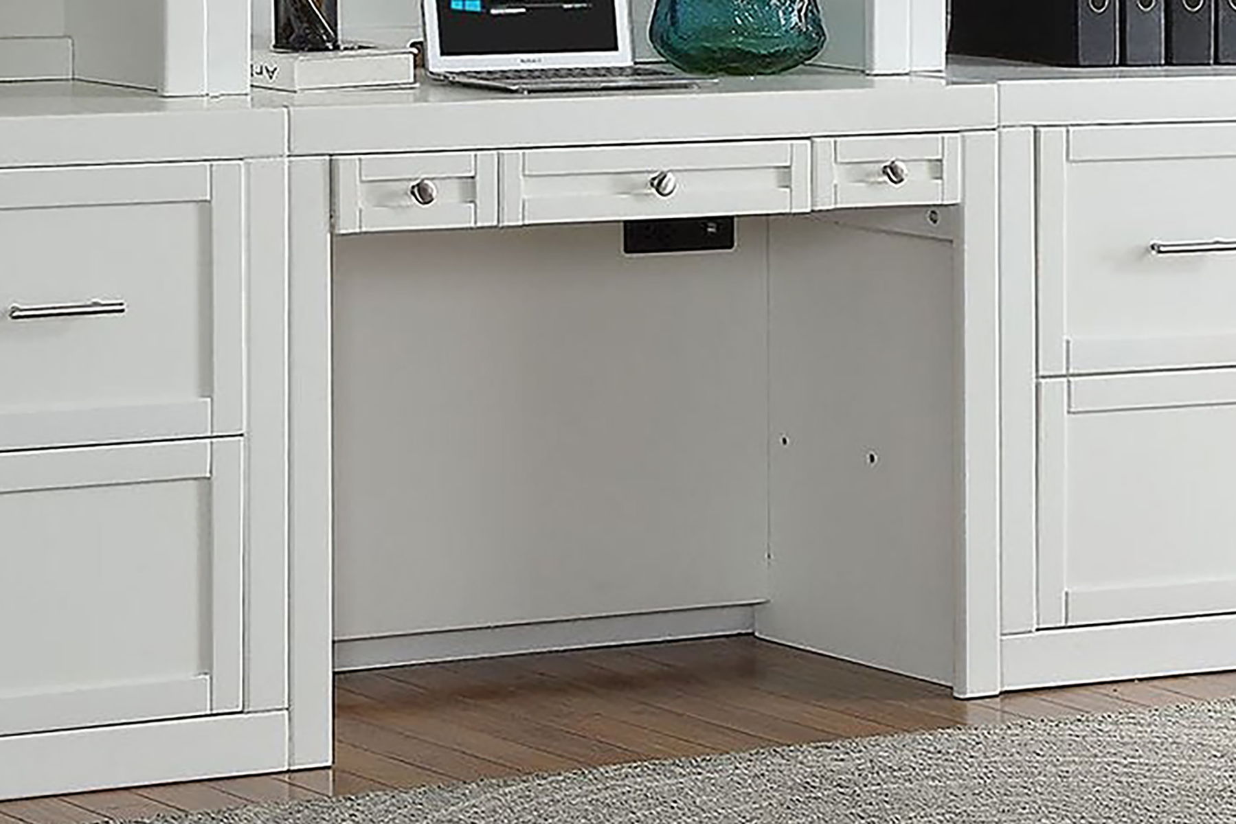 Catalina – Library Desk – Cottage White