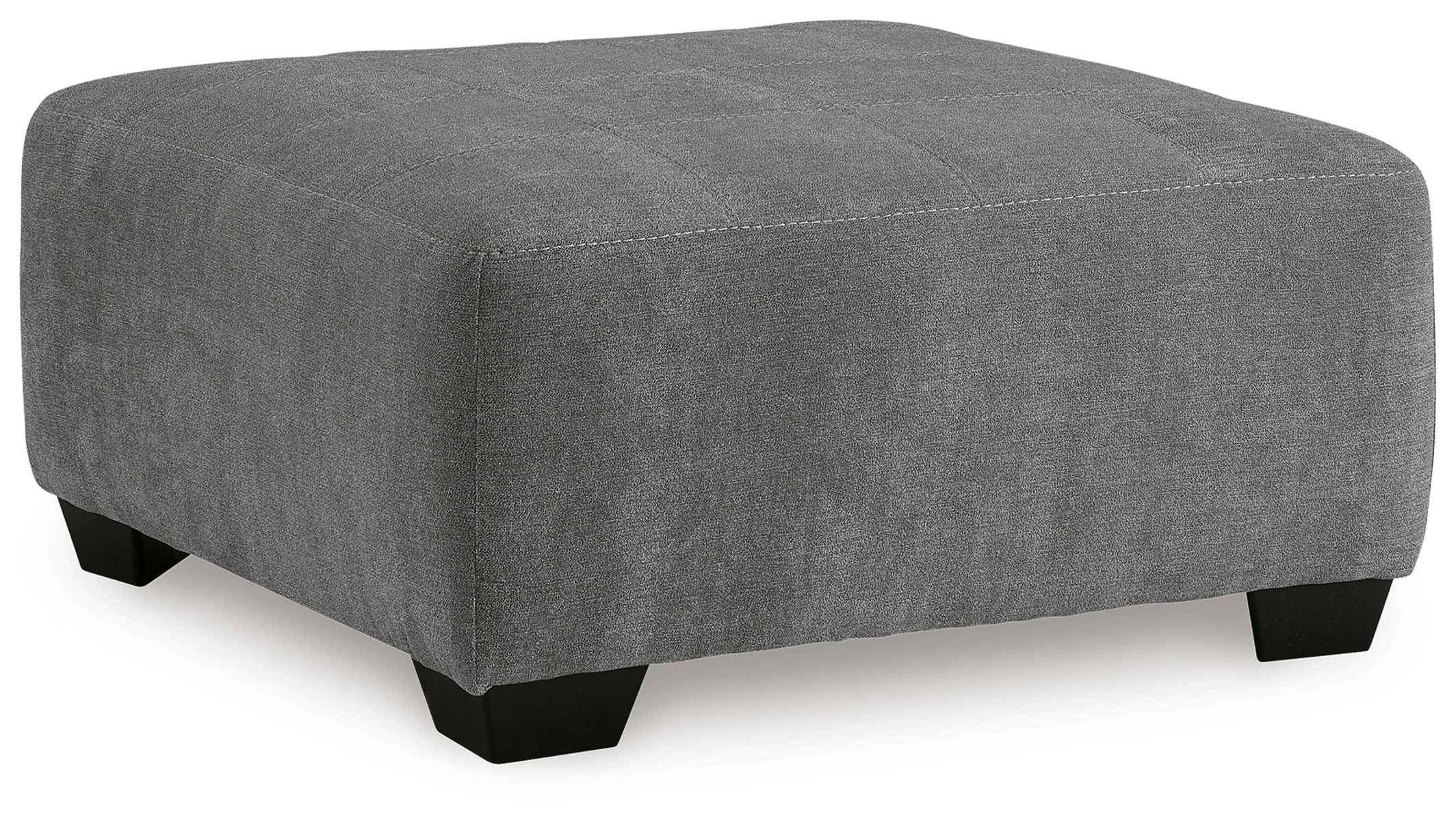 Birkdale Court – Gray – Oversized Accent Ottoman