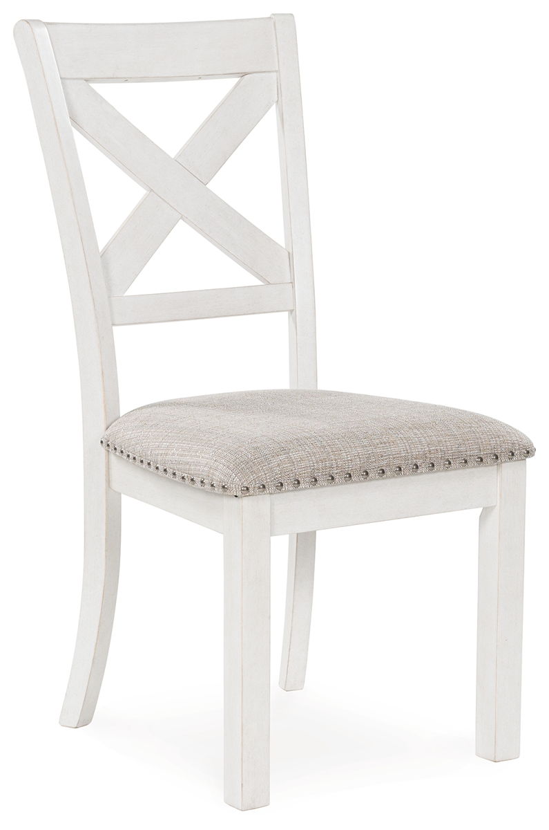 Robbinsdale – Antique White – Dining Upholstered Side Chair (Set of 2)