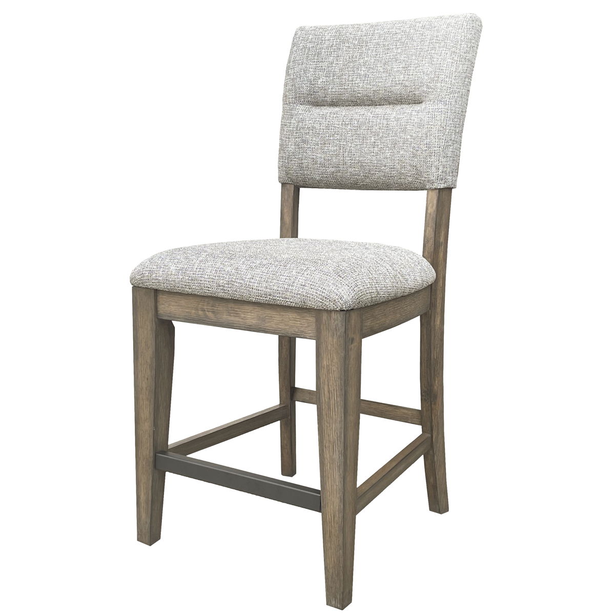 Cedar Fork – Dining Upholstered Counter Stool (Set of 2) – Smoked Arabica