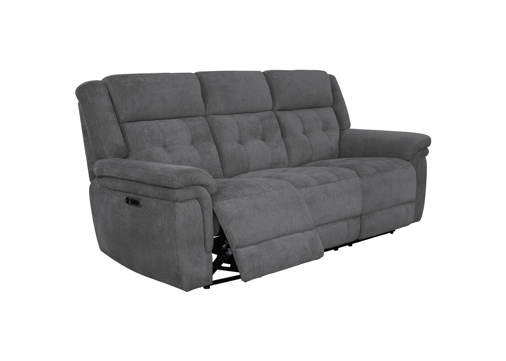 Richland – Power Reclining Sofa – Bristol Grey