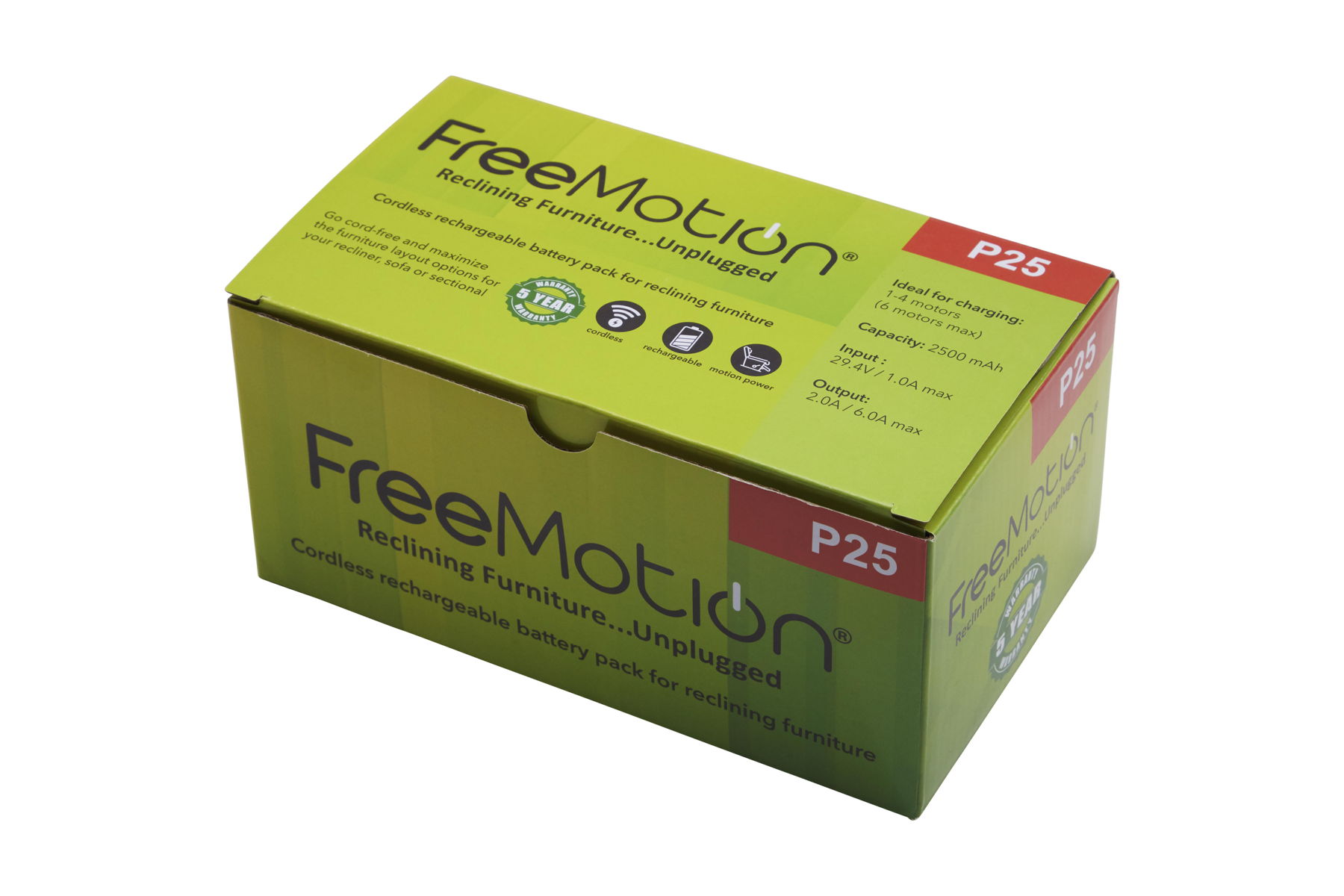 Freemotion – Battery 2500 mAh – Black