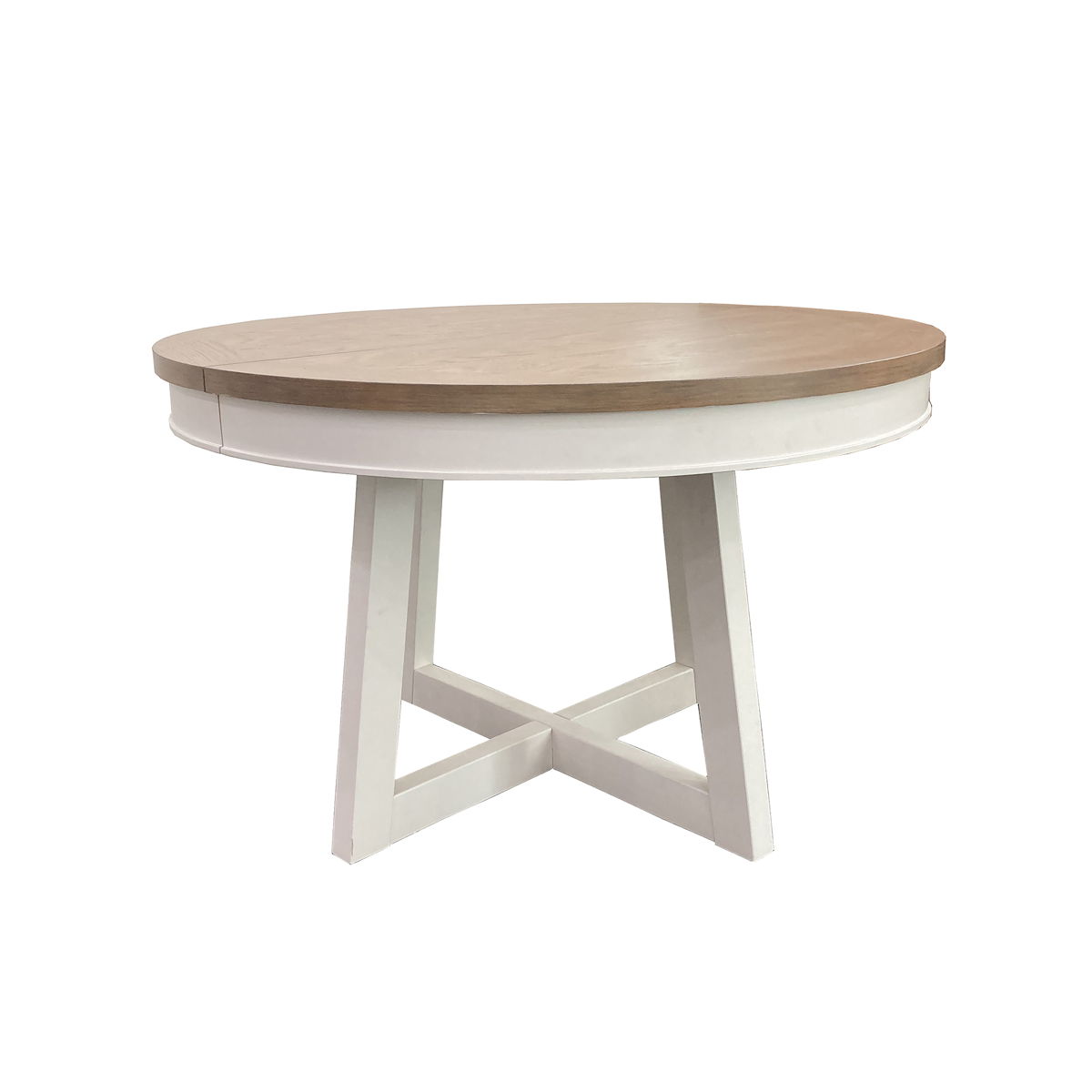 Americana Modern Dining – Round Dining Table – Cotton