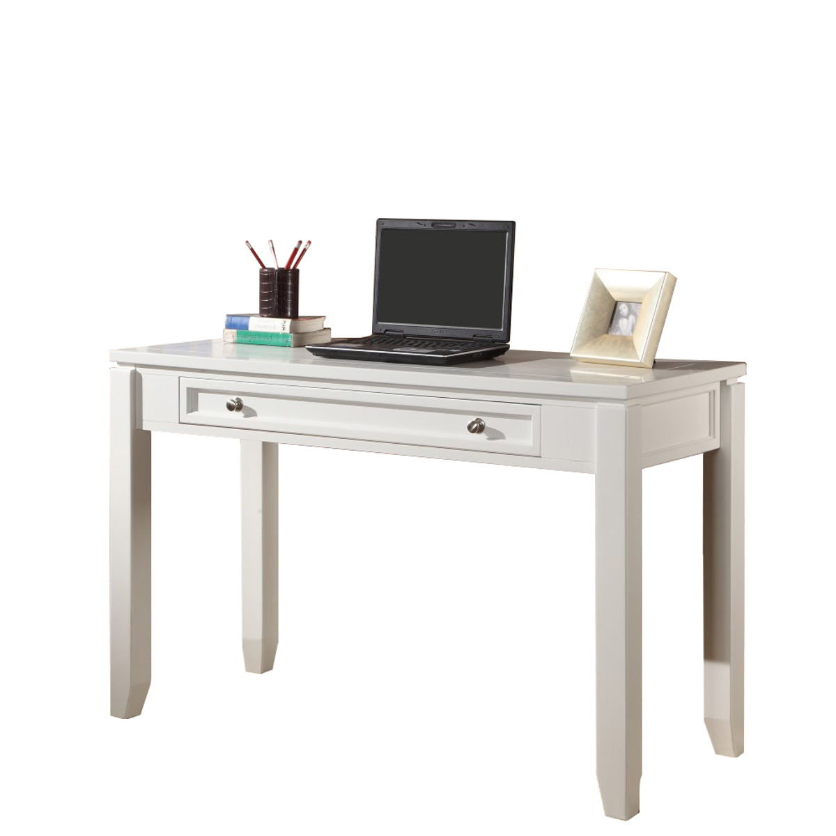 Boca – Desk With Hutch – Cottage White