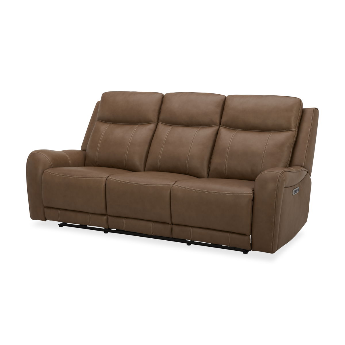 Haywood – Power Reclining Sofa – Butternut