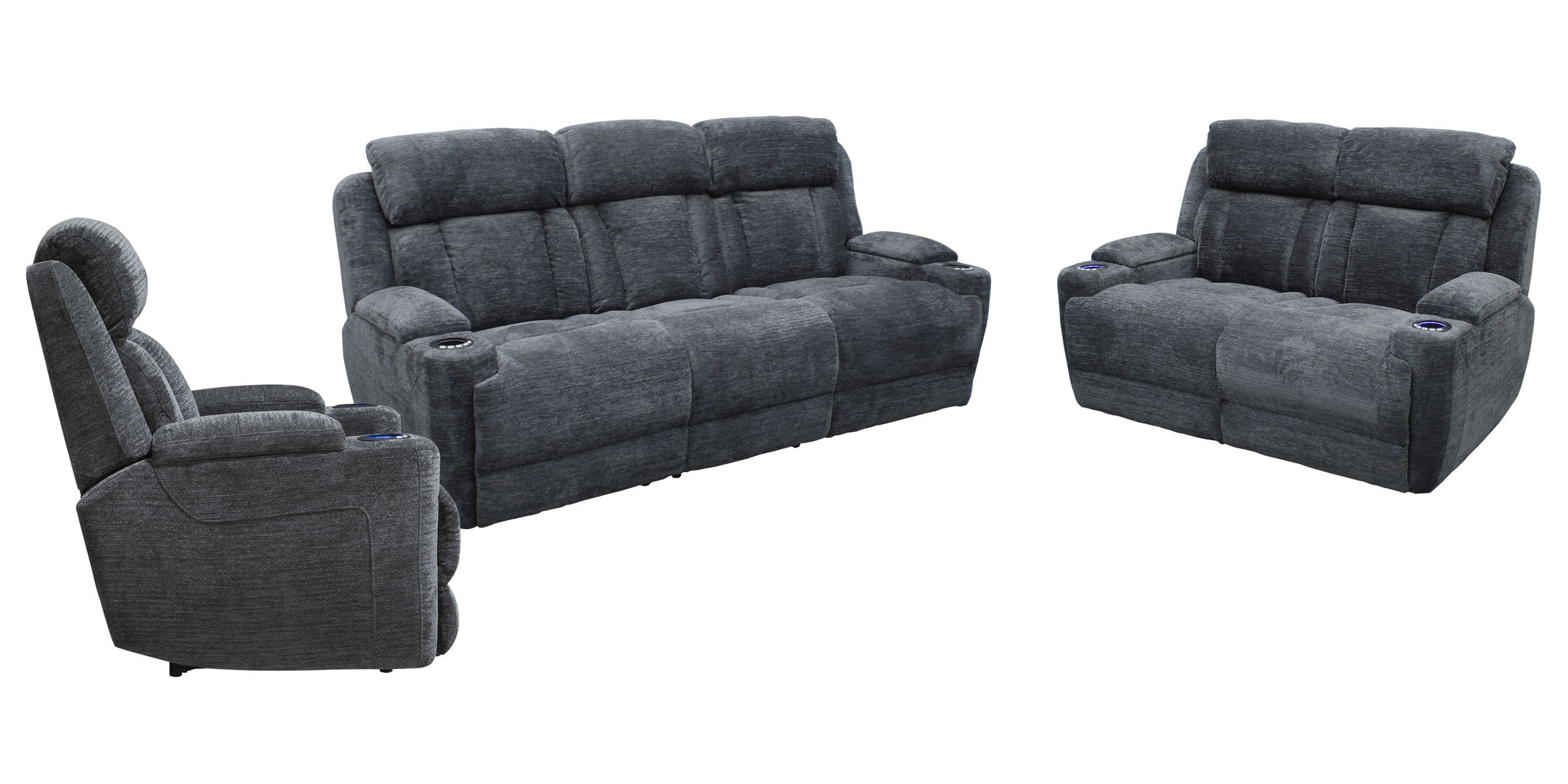 Dalton – Power Reclining Sofa Loveseat And Recliner