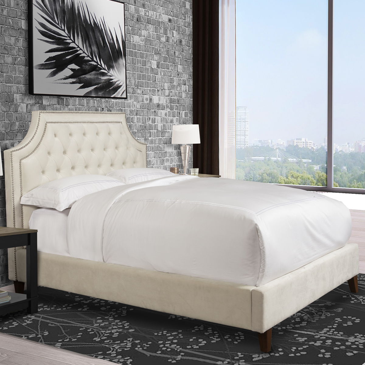 Jasmine – Upholstered Bed