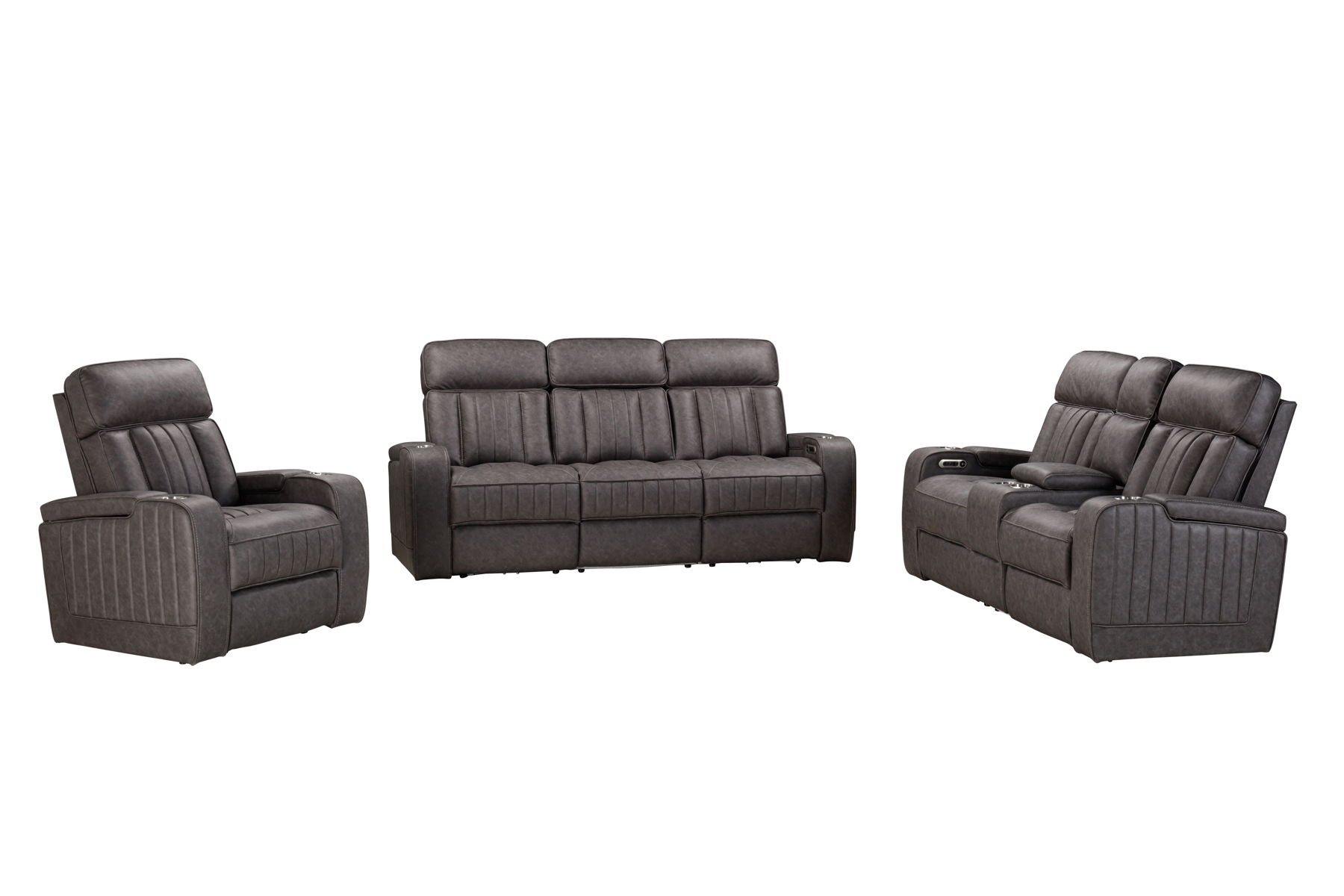 Equinox – Power Reclining Sofa Loveseat And Recliner