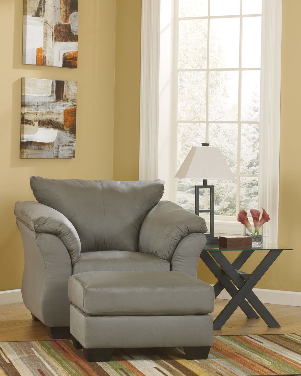 Darcy – Chair With Ottoman