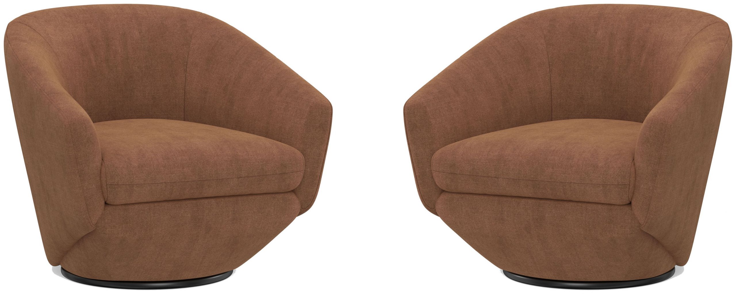 The Twist – Swivel Chair (Set of 2) – Elise Rust