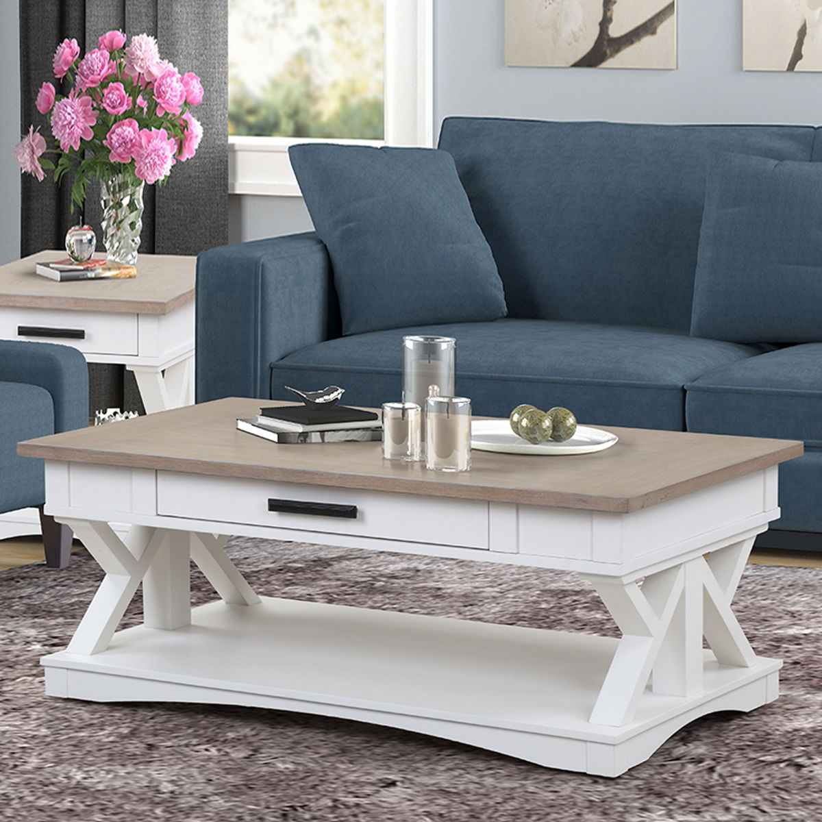 Americana Modern – Cocktail Table